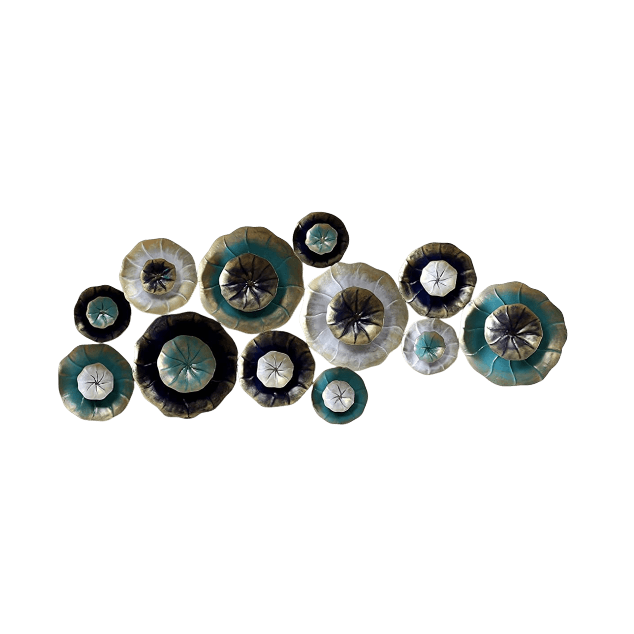 IRON BIG WALL ART (MULTI COLOR)